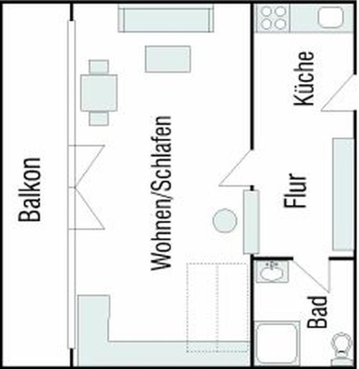 6-208, Sehr Strandnah, Im Herzen Westerlands, Westbalkon, 1 Zi Exterior foto